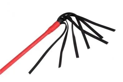 Bič s třásněmi - červený - Obrázek 2