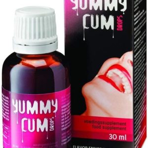 Kapky Yummy Cum pro muže 30ml