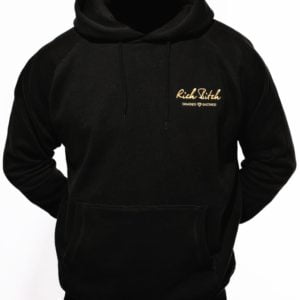 BLACK GOLD HOODIE MEN - Black Gold Hoodie L