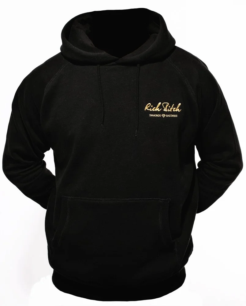 BLACK GOLD HOODIE MEN - Black Gold Hoodie M