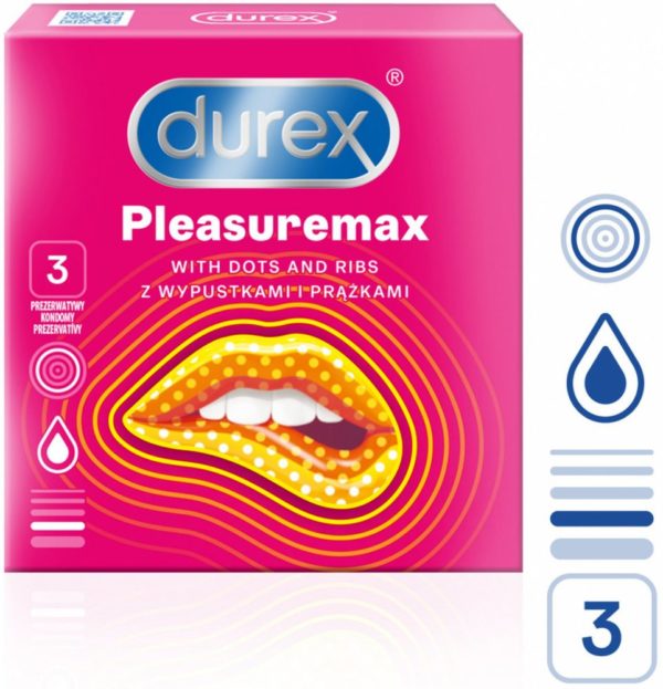 Durex Pleasuremax 3ks
