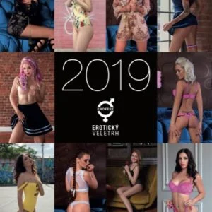 Kalendář Miss Erotika 2019
