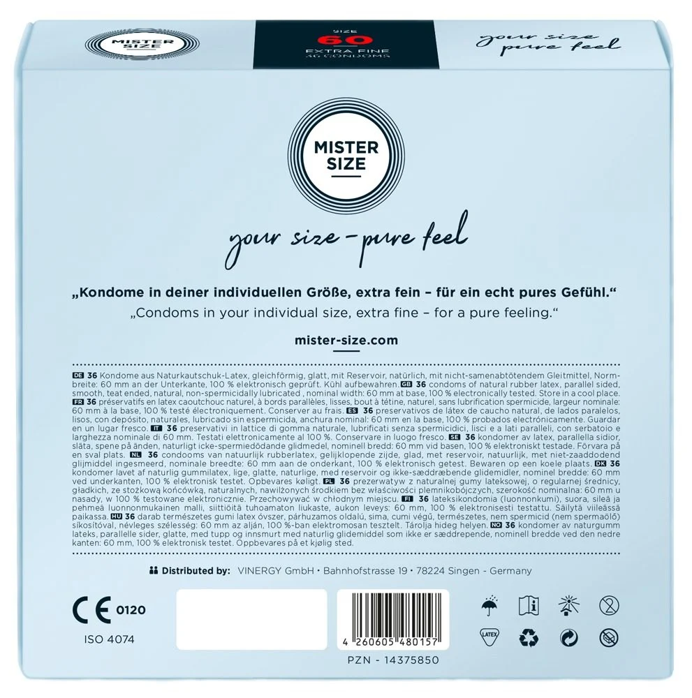 Mister Size thin 60mm 36ks - Obrázek 2
