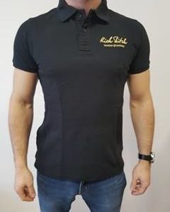 RITCH POLO SHIRT BLACK - Polo Shirt L