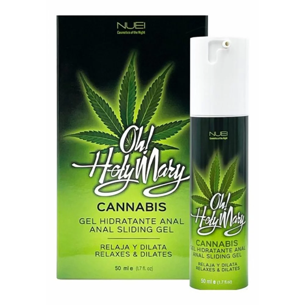 NUEI Oh! Holy Mary Cannabis Anal Gel - lubrikant s konopným olejem 50 ml. - Obrázek 2
