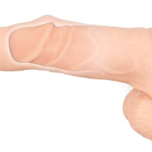 Nature Skin Penis Sleeve with Extension 21 cm