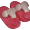 Plyšové pantofle Penispuschen pink - Image 2