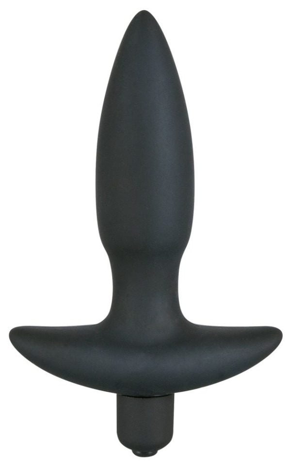 Black Velvets Vibrating Plug Medium