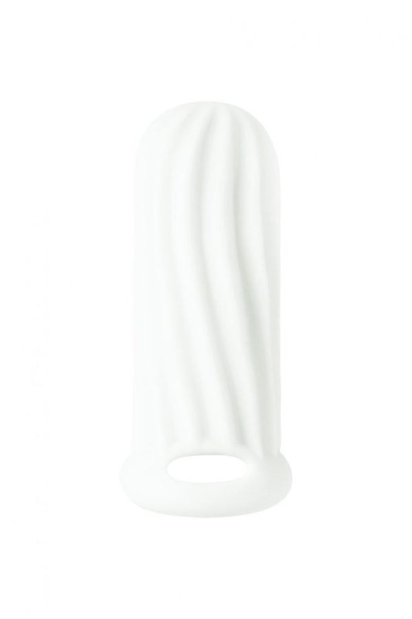 Lola Games Homme Wide White 9-12 cm návlek pro zvětšení penisu