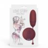 Lola Games Love Story Mata Hari wine red Vibrační vajíčko na dálkové ovládání - Image 2