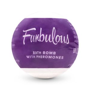 Obsessive Funbulous BATH BOMB WITH PHEROMONES 100 g - fialová - 100g