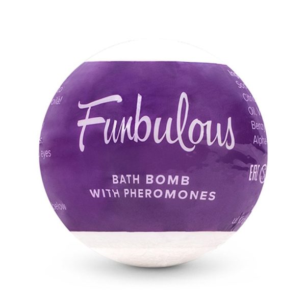 Obsessive Funbulous BATH BOMB WITH PHEROMONES 100 g - fialová - 100g