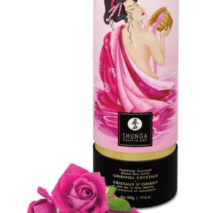 Shunga Oriental Crystals Krystaly mořské soli s afrodiziakální vůní 500 g