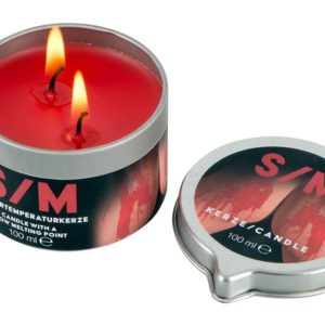 Svíčka s nízkoteplotním voskem S/M Candle 100ml