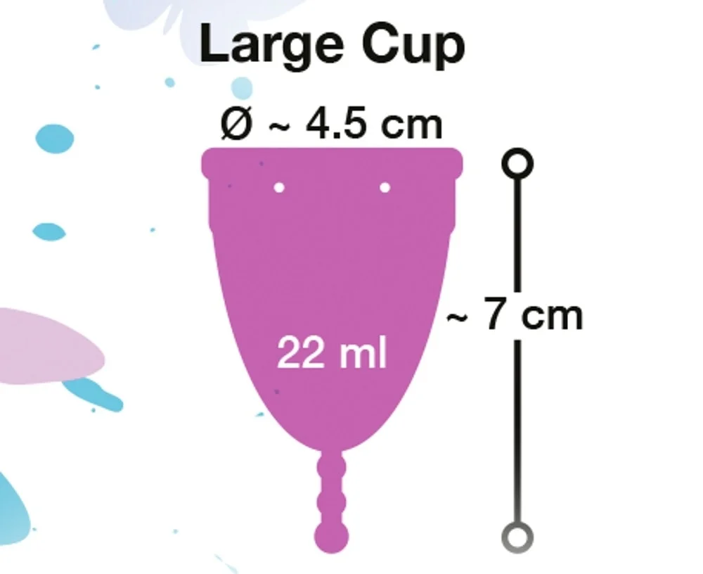 Menstrual Cup large - Obrázek 2