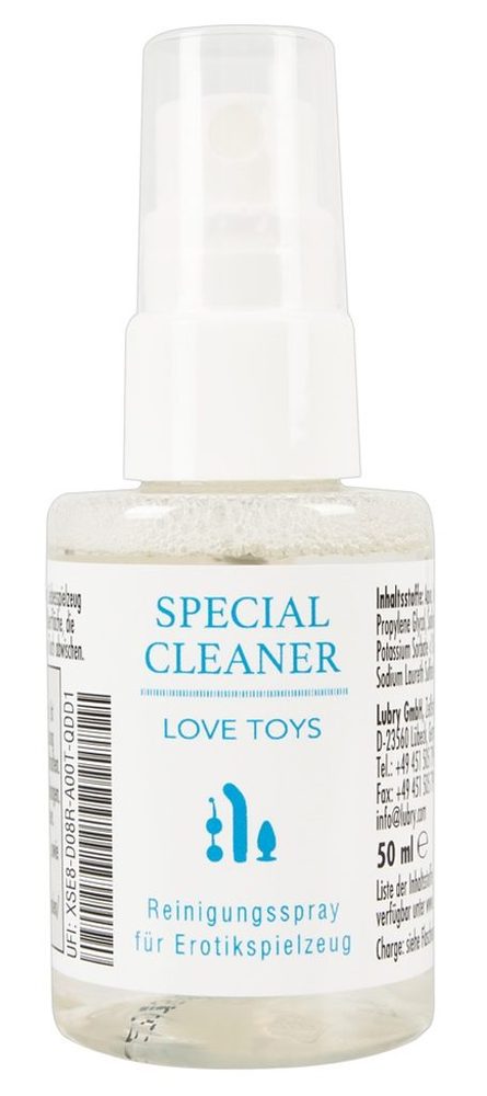Special toy cleaner - dezinfekce erotických pomůcek