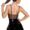 Vinyl Mini Dress S noir - L - Image 2