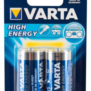 2 Varta C Baterie