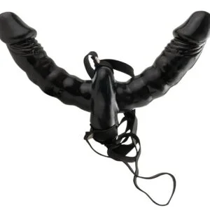 Fetish Fantasy Vibrating Double Delight Strap-On