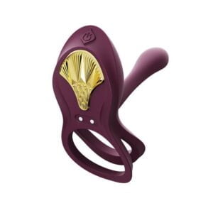 Zalo Bayek Cockring Vibrator with Remote Control Purple