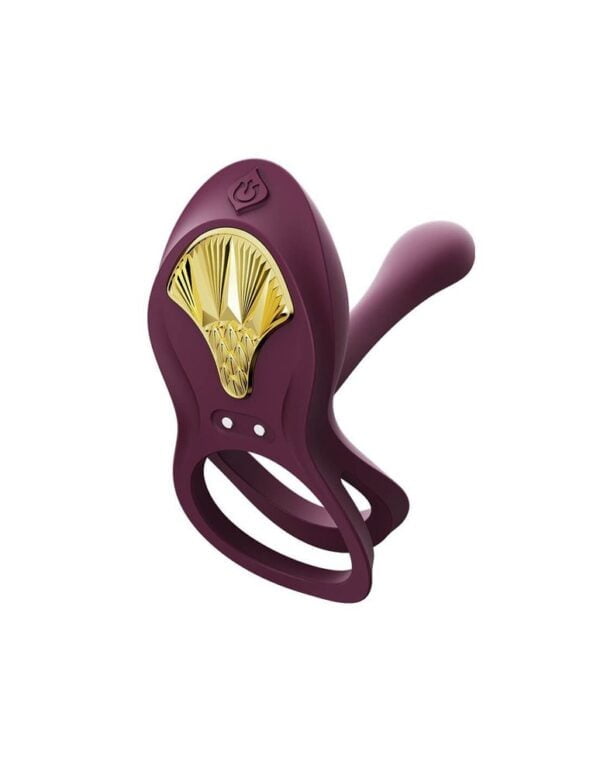 Zalo Bayek Cockring Vibrator with Remote Control Purple