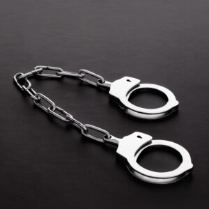 Triune Peerless Link Chain Handcuffs