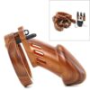 CB-X CB-6000 Chastity Cage Wood - Image 2