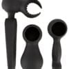 Couples Choice Wand Vibrator with 3 Attachments - Image 2