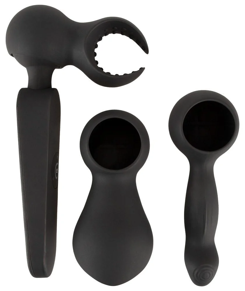Couples Choice Wand Vibrator with 3 Attachments - Obrázek 2
