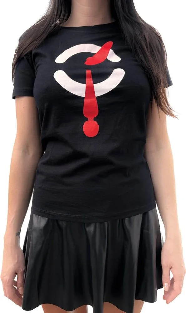 Dámské tričko erotický veletrh vzor hračky - S