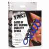 Gates of Hell Chastity Device - Black - Image 2