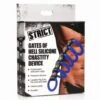 Gates of Hell Chastity Device - Black - Obrázek 2