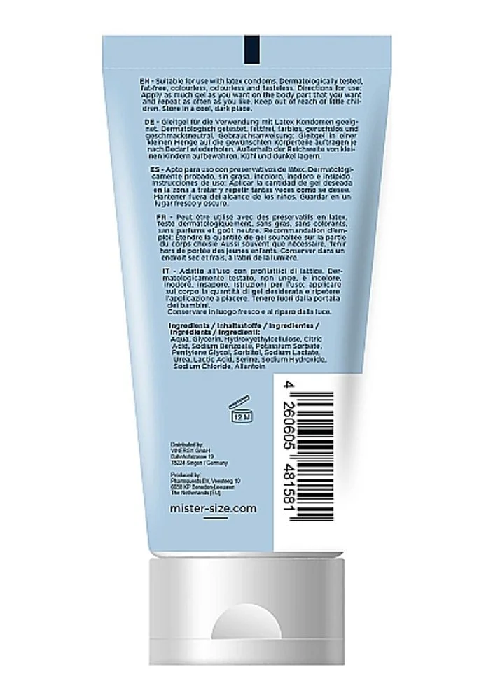 Mister Size Water Based Lubricant 100ml - Obrázek 2