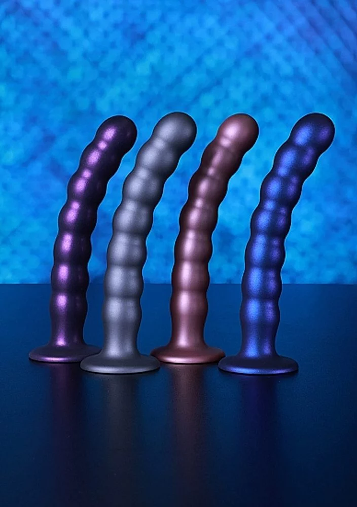 Ouch! Beaded Silicone G-Spot Dildo - Obrázek 2