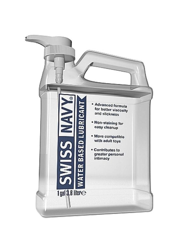 Swiss Navy Waterbased Lube Lubrikant na vodní bázi 3785 ml