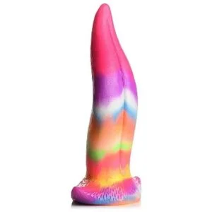 Creature Cocks Glow in the Dark Unicorn Tongue Silicone Dildo