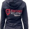 Dámská mikina erotický veletrh vzor rty - M - Image 2