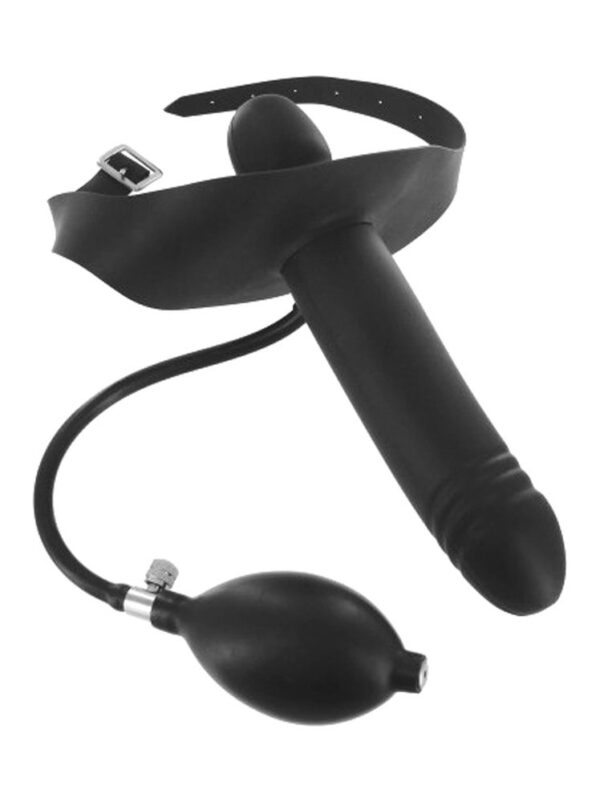 Master Series Inflatable Gag with Dildo