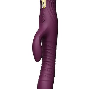 Zalo Mose Thrusting Rabbit Vibrator Purple