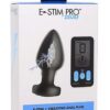 Zeus Electrosex E-Stim Pro Silicone Vibrating Anal Plug with Remote - Image 2
