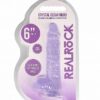 RealRock Crystal Clear 15cm Purple - Image 2