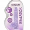 RealRock Crystal Clear 15cm Purple - Image 2