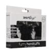 Shots Furry Handcuffs Black - Image 2