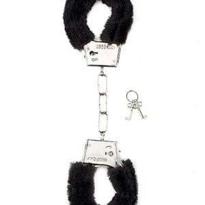 Shots Furry Handcuffs Black