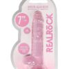 RealRock Realistic Dildo with Balls 17 cm Pink - Image 2