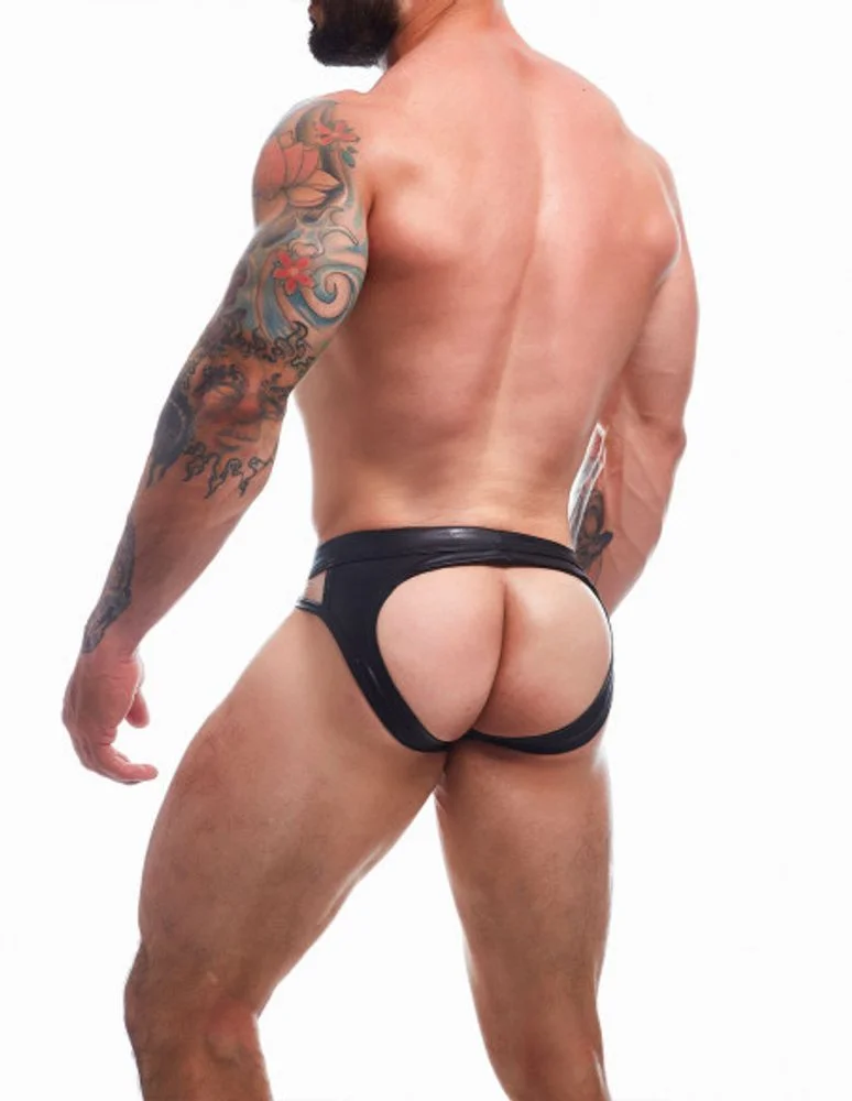 BL4CK by C4M Dungeon Black Jockstrap - Obrázek 2