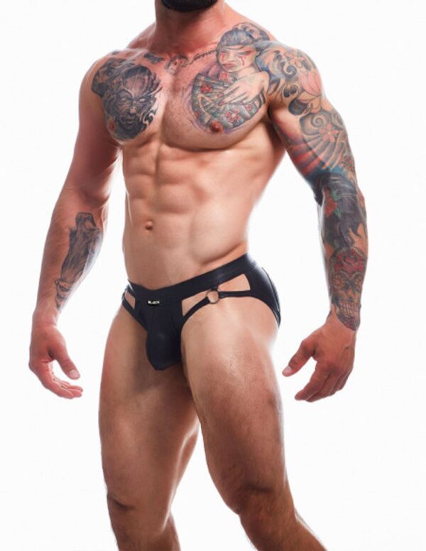 BL4CK by C4M Dungeon Black Jockstrap - XL