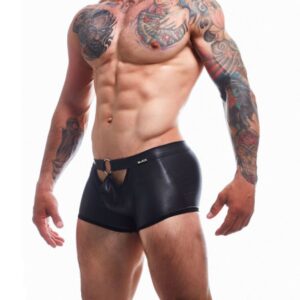 BL4CK by C4M Peekaboo Black Mini Pants - XL