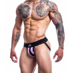 JOCKSTR4P by C4M Stripe Pink - XL