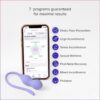 Perifit Care+ Pelvic Floor Trainer App Controlled Lilac - Image 2